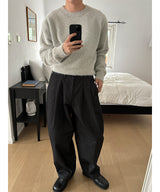 [Unisex]アンゴララウンドネックニット(7color)