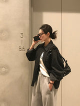 [Bellidmade/Casual] フォレストオーバーフィットデニムシャツ