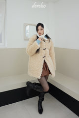 Toggle tteokbokki half-fur coat