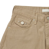 Peak stud back-pocket pants -2C