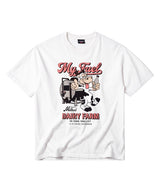 LB デイリーファームウォッシュドTシャツ (アイボリー)