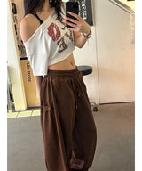 [Unisex]サイドストラップスウェットパンツ(5color)