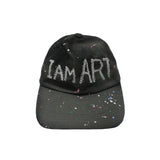 I AM ART ボールキャップ (ホワイト)