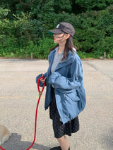 Vintage Washed Field Jacket Jumper (3c)