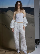 FLOWER JOGGER PANTS
