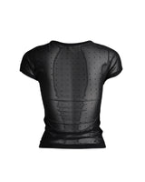 キシュ スパーク メッシュ ベビーティー ( black )