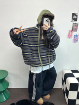 フリース❤トラックライン3ラインロングパンツ ❤🖤🤍💙🩶5COLOR