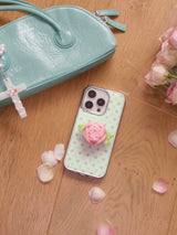 【TPUケース】Summer Dot Case_Mint