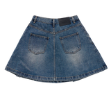 25SS WOMAN DENIM DENNIS SKIRT BLUE