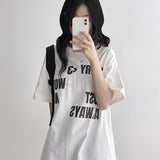Sorry Lettering Boxy Short Sleeve Tee (4 colors)
