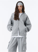 [Unisex] ベーシックラインオーバーフィット2ウェイジップアップ (4color)