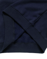 25FW ベーシックロゴナッピングスウェットシャツ ダークネイビー