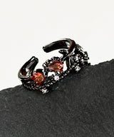 Heart Flower Ring