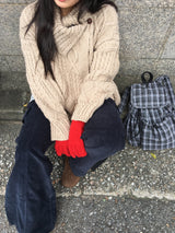 コーデュロイピンタックカーゴパンツ (3color)
