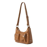 SPOILED CROSS BODY BOX BAG | BROWN