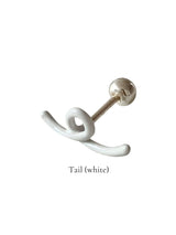 レインボードゥードゥルピアス (White)