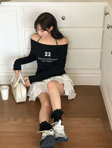 [MADE] Nard, see-through lettering T-shirt