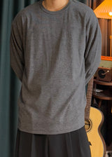 Round Overfit Knit Tee 7COLOR