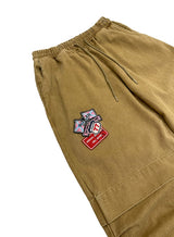 カーチョンパッチピグメントパンツ