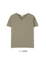 Oct Washed Henley Top