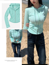 Ray Slim Hoodie Zip-up (12c)