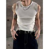 [Unisex] Damage washing sleeveless(4color)