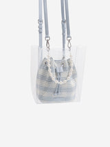Two-way woven hollow bucket