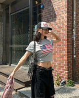 [Planned Product] Arty Damage Washing Wide Denim Pants