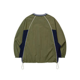 Triple Star Nylon Pullover - Khaki
