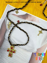 Cross Long Chain Necklace