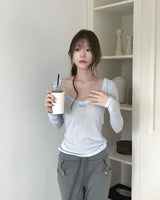 [ bootcut ] ditto gray tension training pants