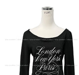 Place Lettering Boat Two Way Long Sleeve