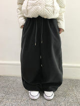 キャンプユニセックスワイドフリースパンツ (3c)