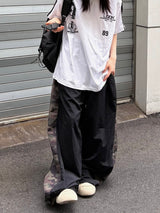 waki camo wide pants