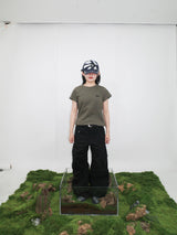 W Mountain Tee in Olive