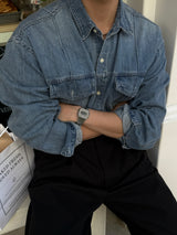 Teide denim shirt