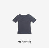 リフンリバーススリットTシャツ