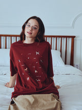 26SS★ Puppy Stitch Short Sleeve Tee