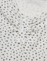 フラワー レース スリーブレス(WHITE)