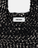 Clover Knit Bag - Black
