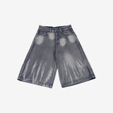 (Unisex) Leke Washing Half Pants