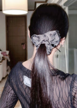 バレーコアリボンヘアアクセサリー - シュシュ A