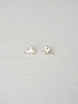 [MADE] Silver925_メルティングハート_ピアス (2colors)