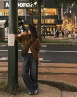 Kenr ワイドデニムパンツ