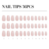 MUZMAK Reusable Nail Tip Shell(Coffin)