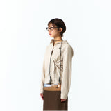 エクストラボタンストライプシャツ (BROWN)