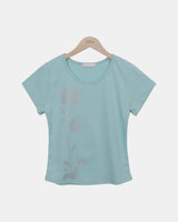 ユレムローズシルバー半袖Tシャツ