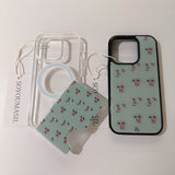 Flower mint epoxy bumper case