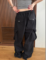 [Unisex]ダーツカーゴワイドパンツ(2color)