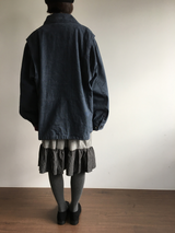 フォールド チェック スカート (3color)
